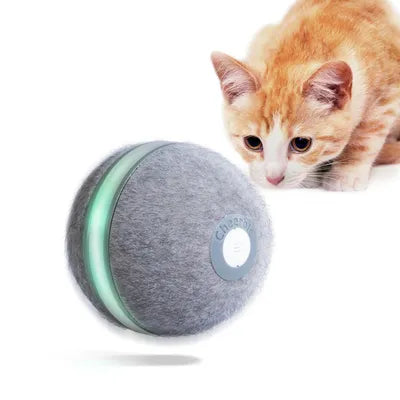 Cheerble Wicked Ball Electronic Cat Toy – Grey
