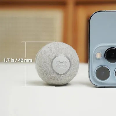 Cheerble Wicked Ball Electronic Cat Toy – Grey