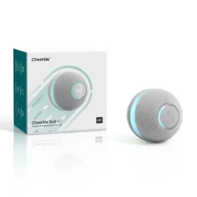 Cheerble Wicked Ball Electronic Cat Toy – Grey