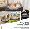 JOYELF Large Memory Foam Orthopedic Dog Bed & Sofa with Washable Cover + Squeaker Toy